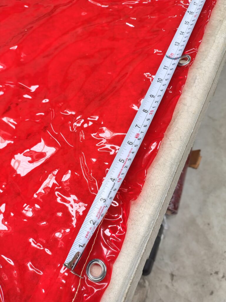 cortina para soldar antichispas